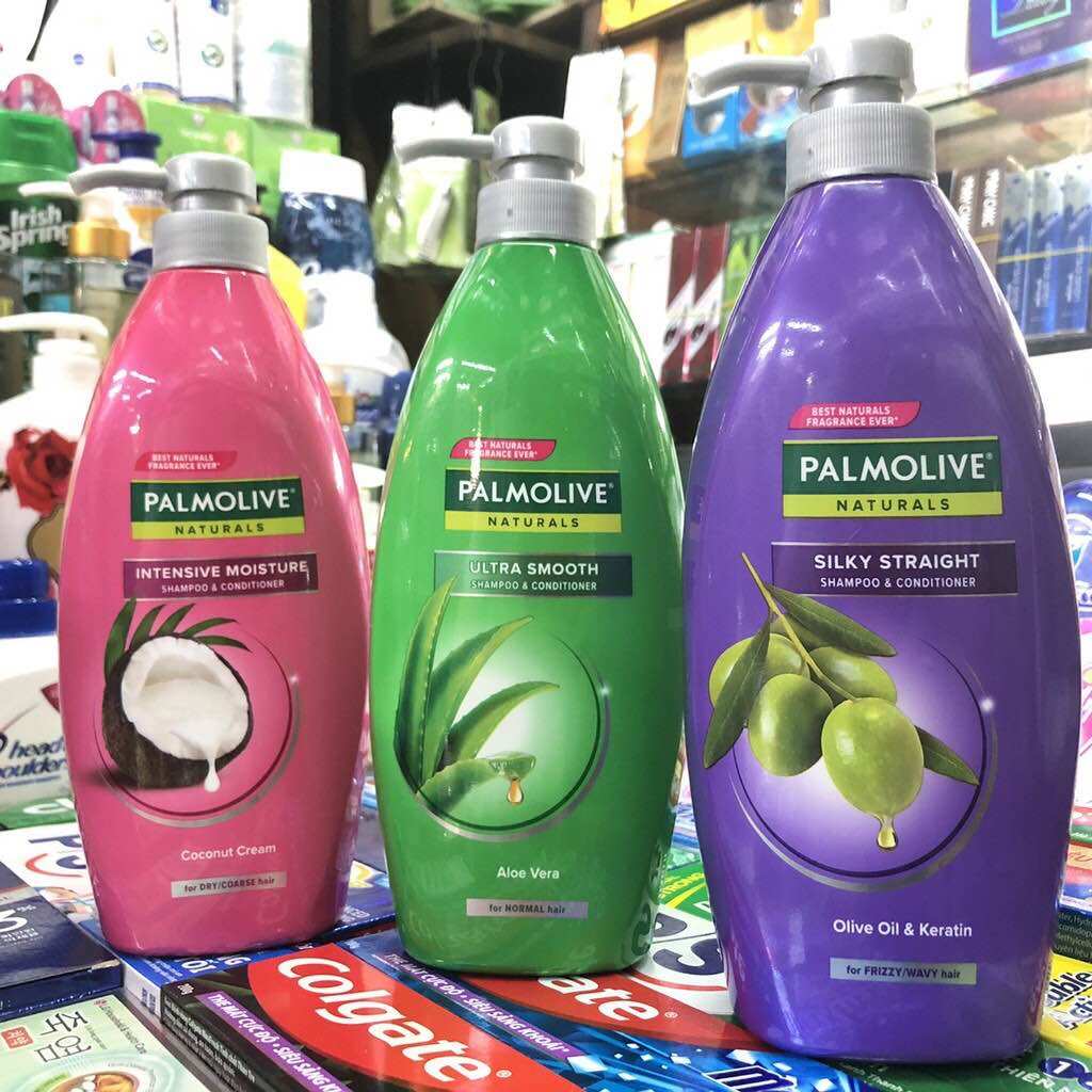 Dầu gội xả 2in1 Palmolive thiên nhiên 600ml