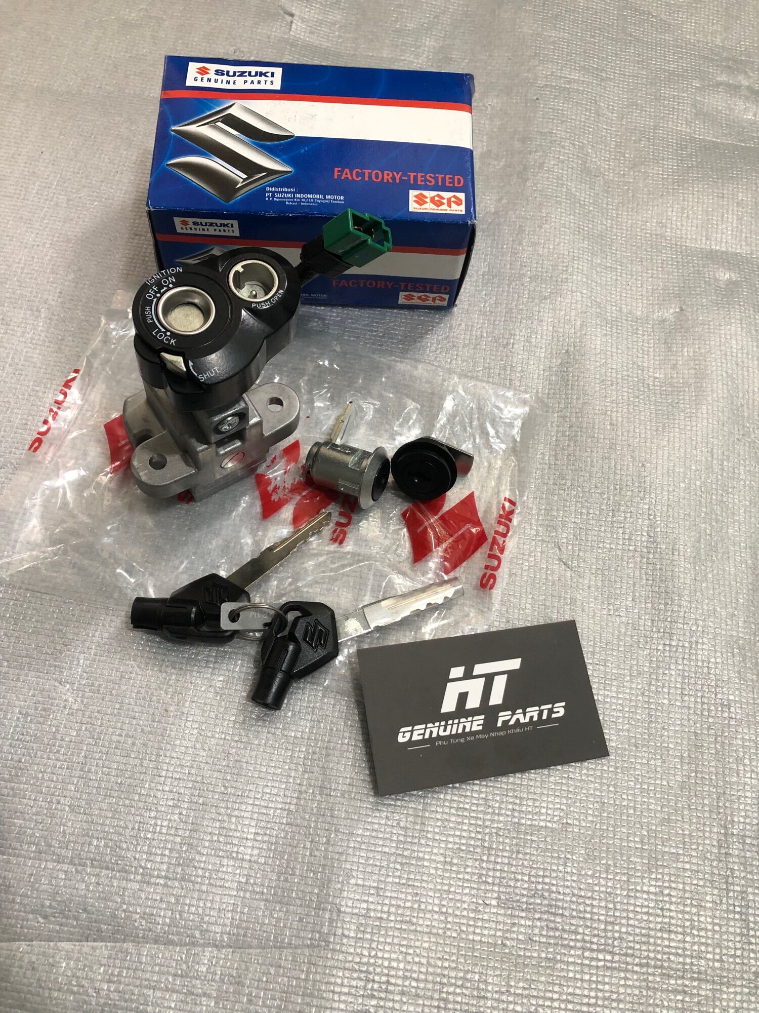 Bộ ổ khóa satria/raider fi