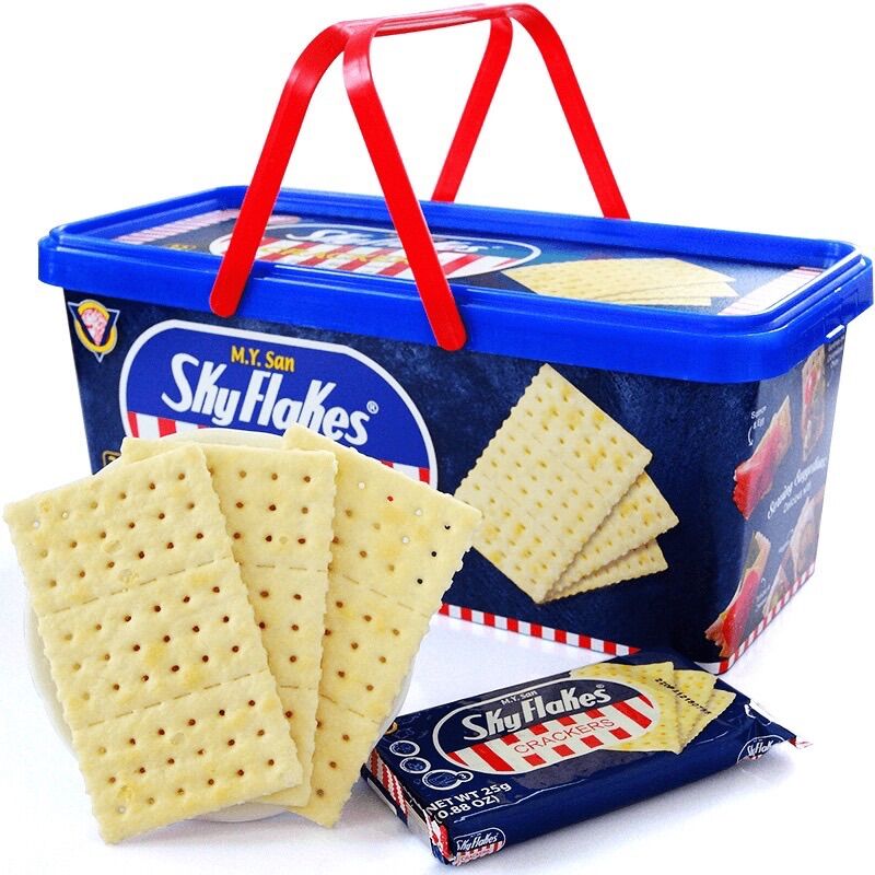 Bánh ăn kiêng không đường skyflakes 800g nhập khẩu Philippines