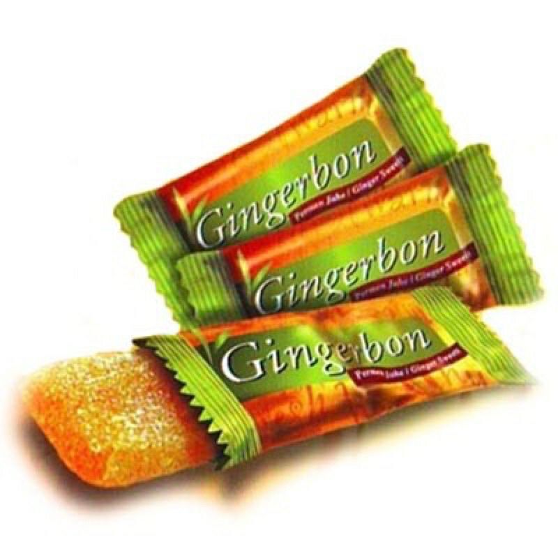 Combo 5 gói Kẹo Gừng Gingerbon 125g (31 viên)