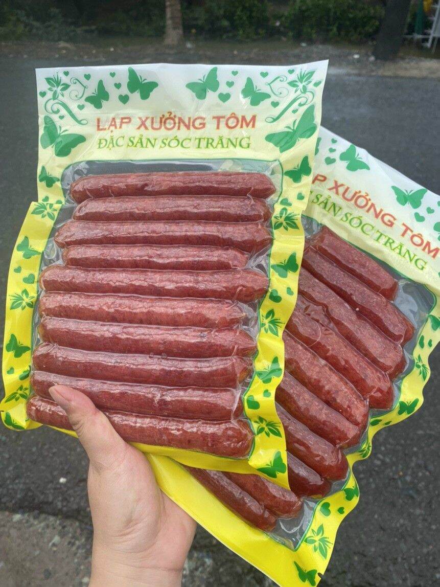 Lạp xưởng tôm loại Đặc biệt Đặc sản Sóc Trăng KL:1kg