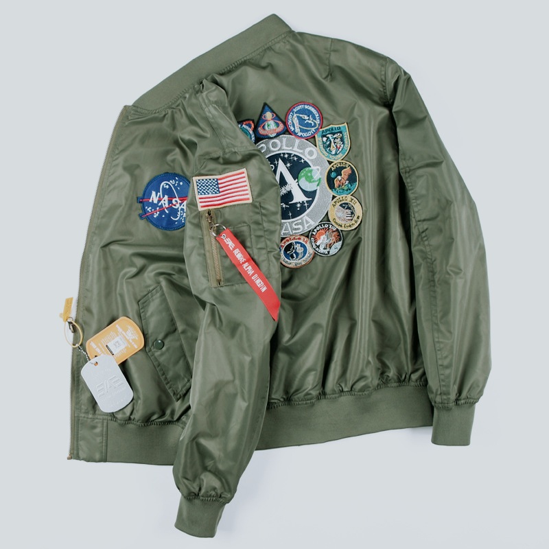 Áo khoác Pilot Nasa cao cấp ARM-1230 (Xanh mực)