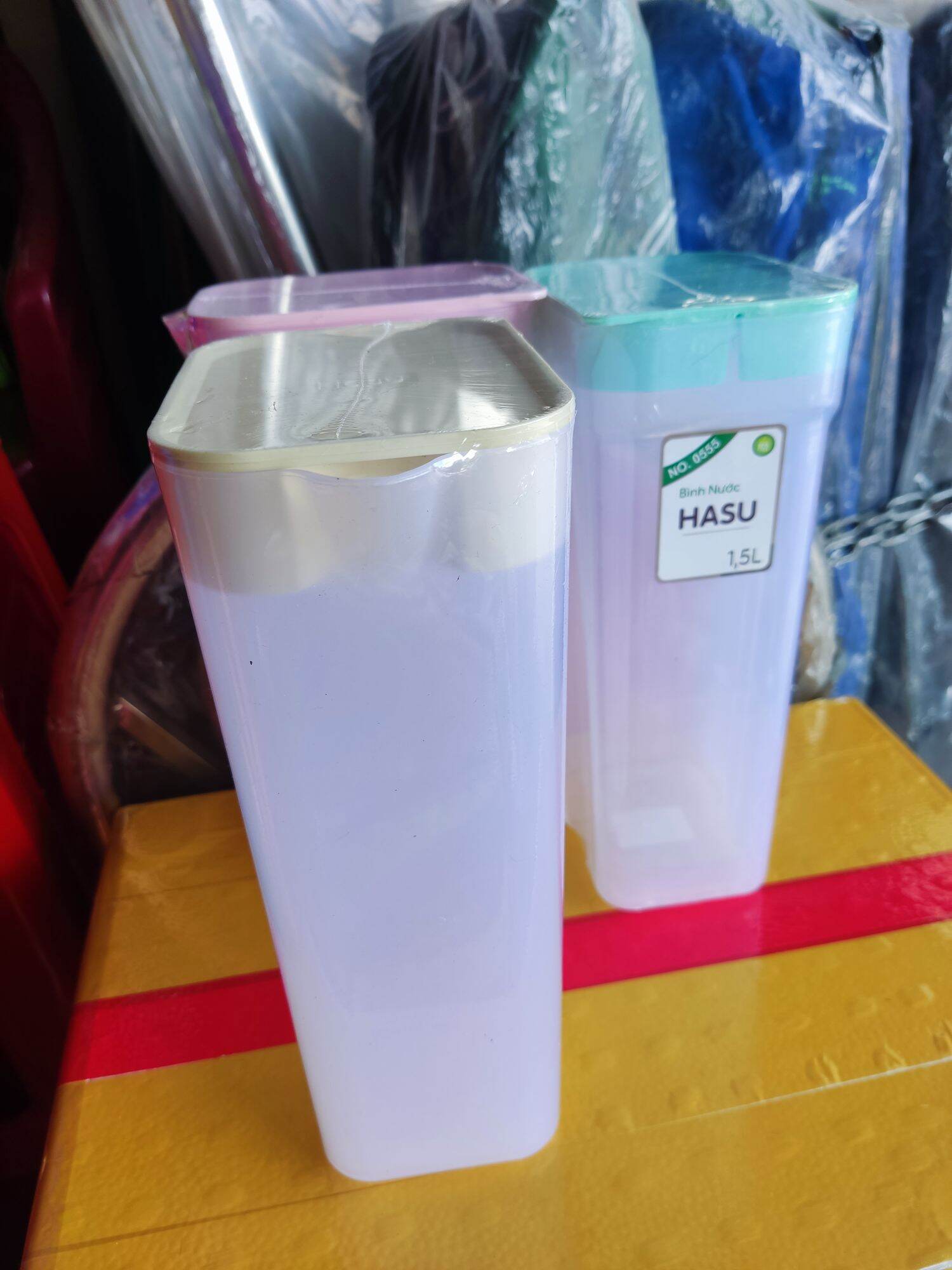 BÌNH NƯỚC HASU VUÔNG