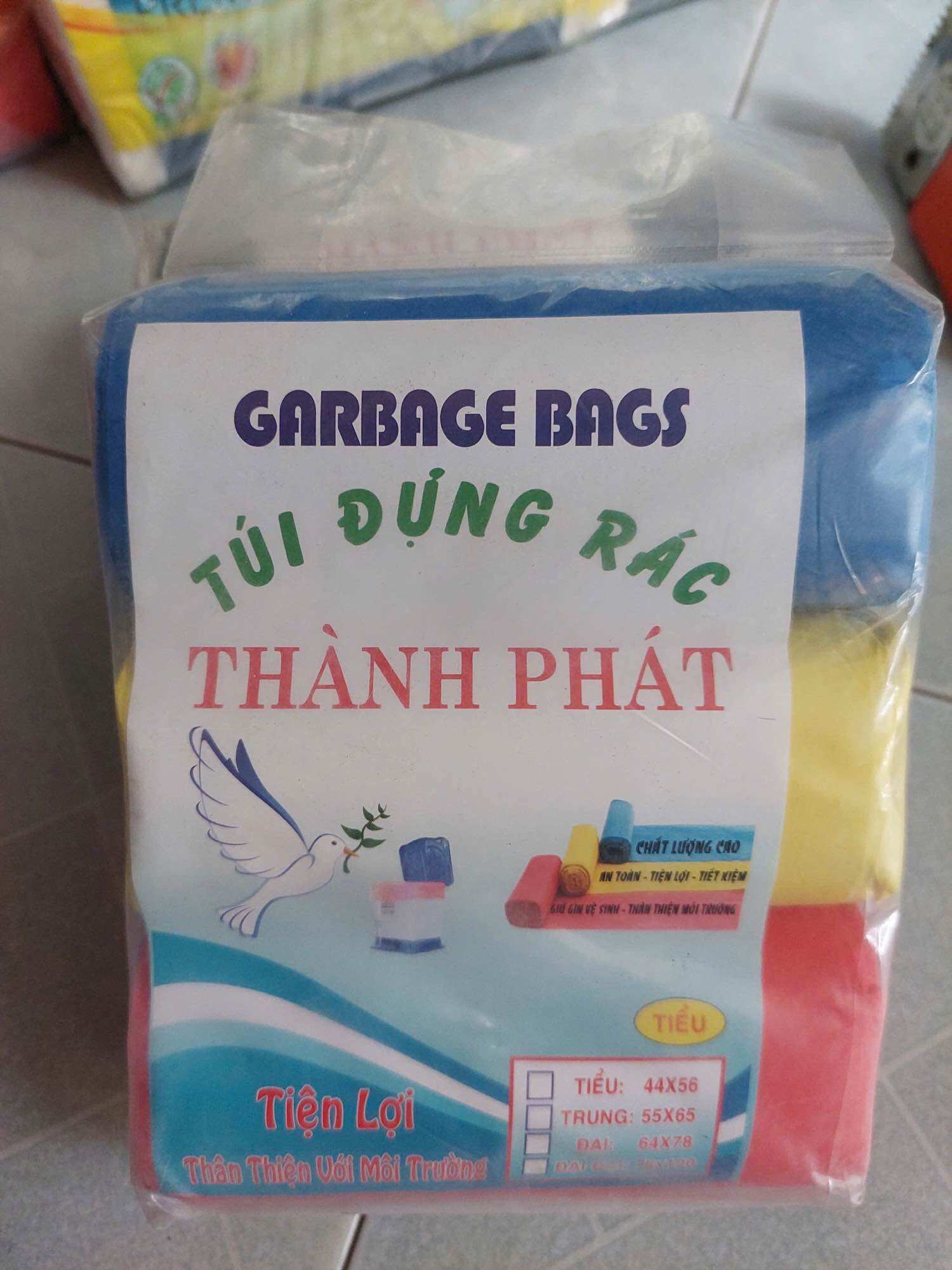 [HCM]TÚI ĐỰNG RÁC NHIỀU MÀU SIZE TIỂU ( 44X55)