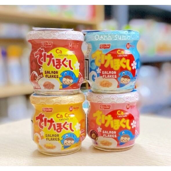 Ruốc cá hồi Meiwa Nhật Bản 50g cho bé