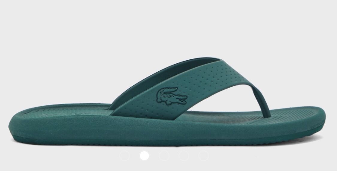 DÉP LACOSTE CROCO SANDAL 220 39CMA0020 ( XANH )