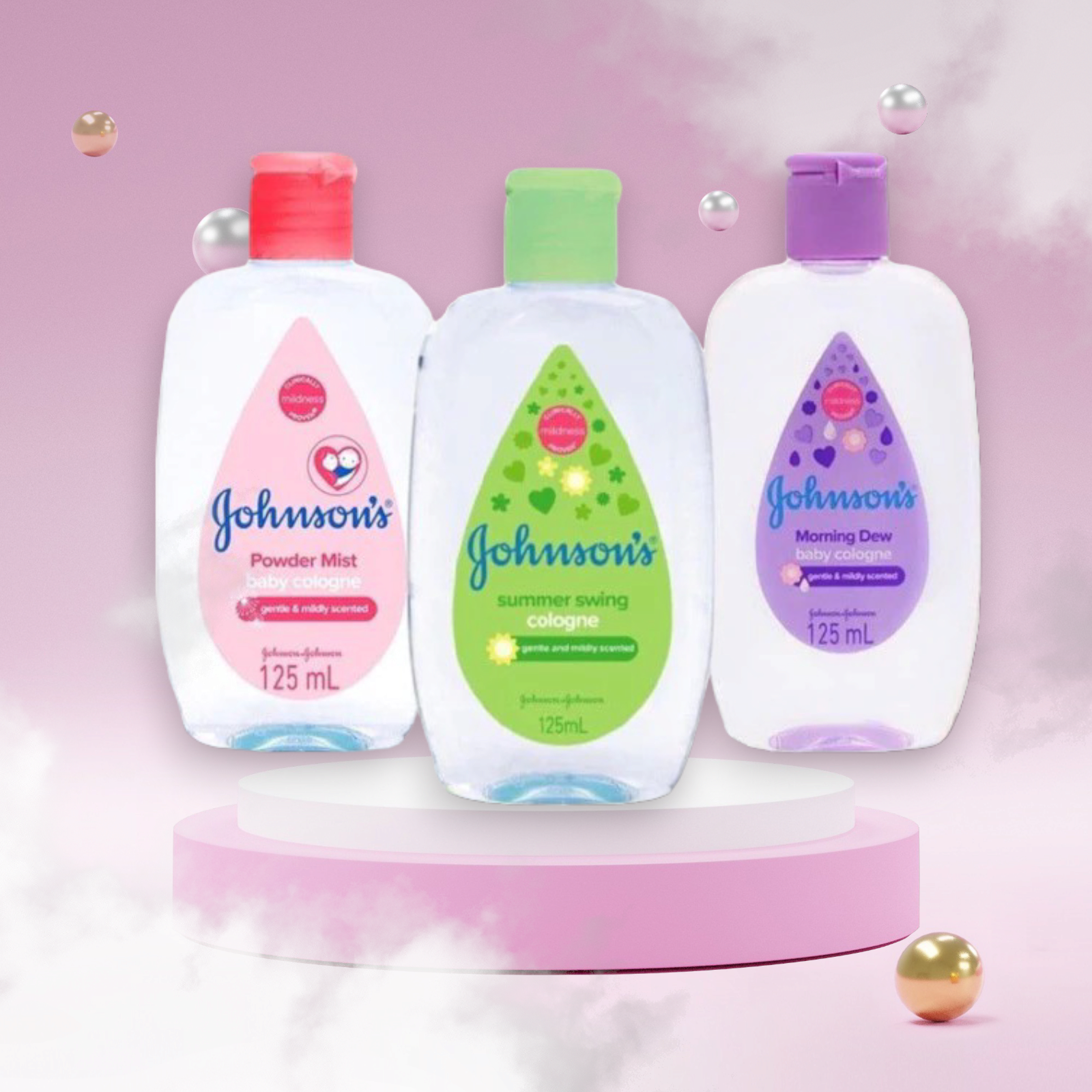 Nước hoa Johnson's Baby 125ml