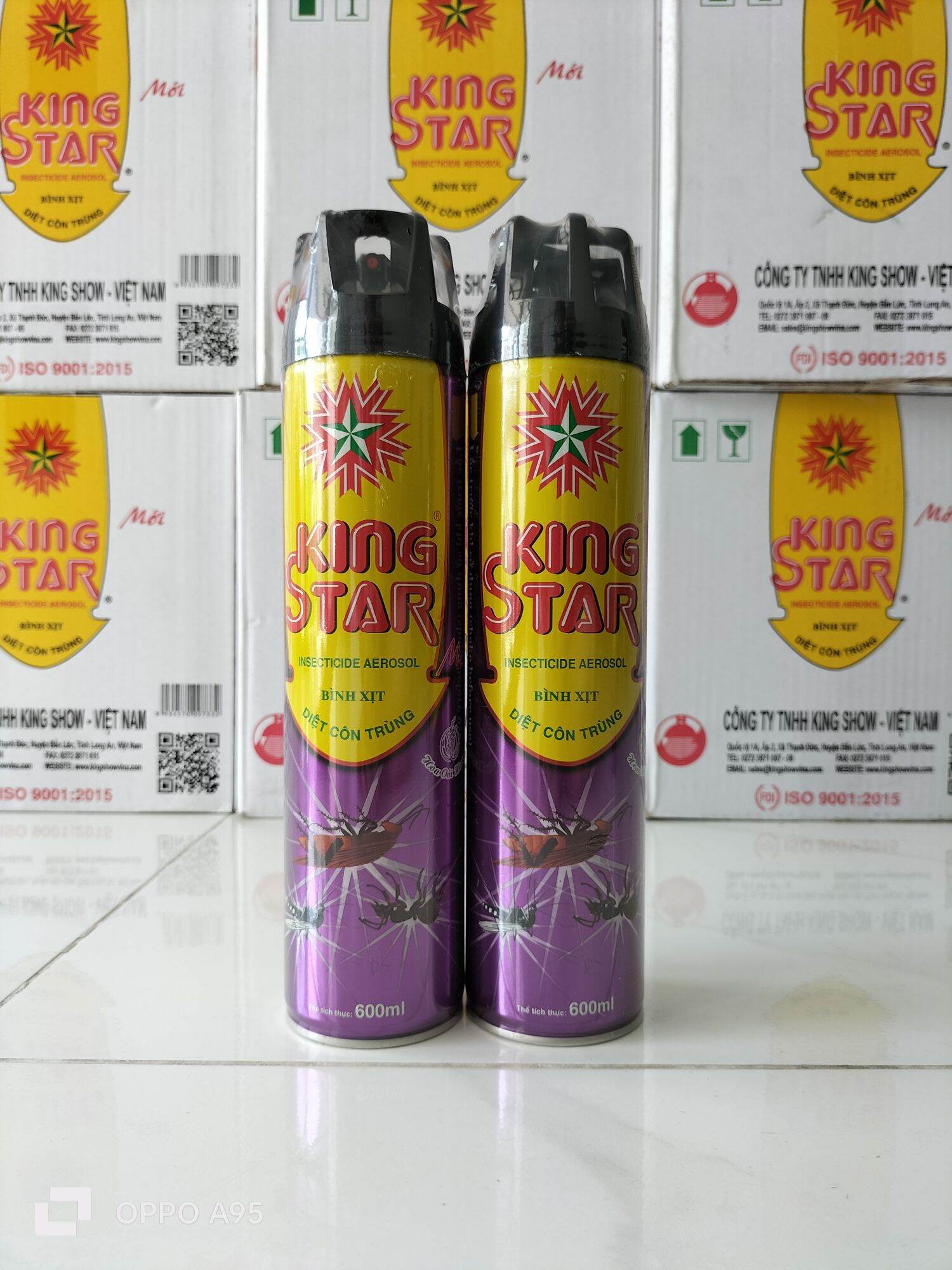 [XẢ KHO] Bình Xit Diêt Côn Trùng Kingstar lavender