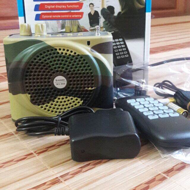 Loa Gọi Chim Trợ Giảng WS 998 Có Bluetooth