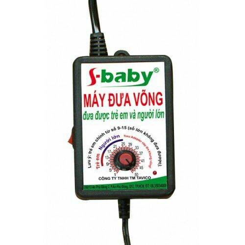 Máy đưa võng sbaby bảo hành 12 tháng