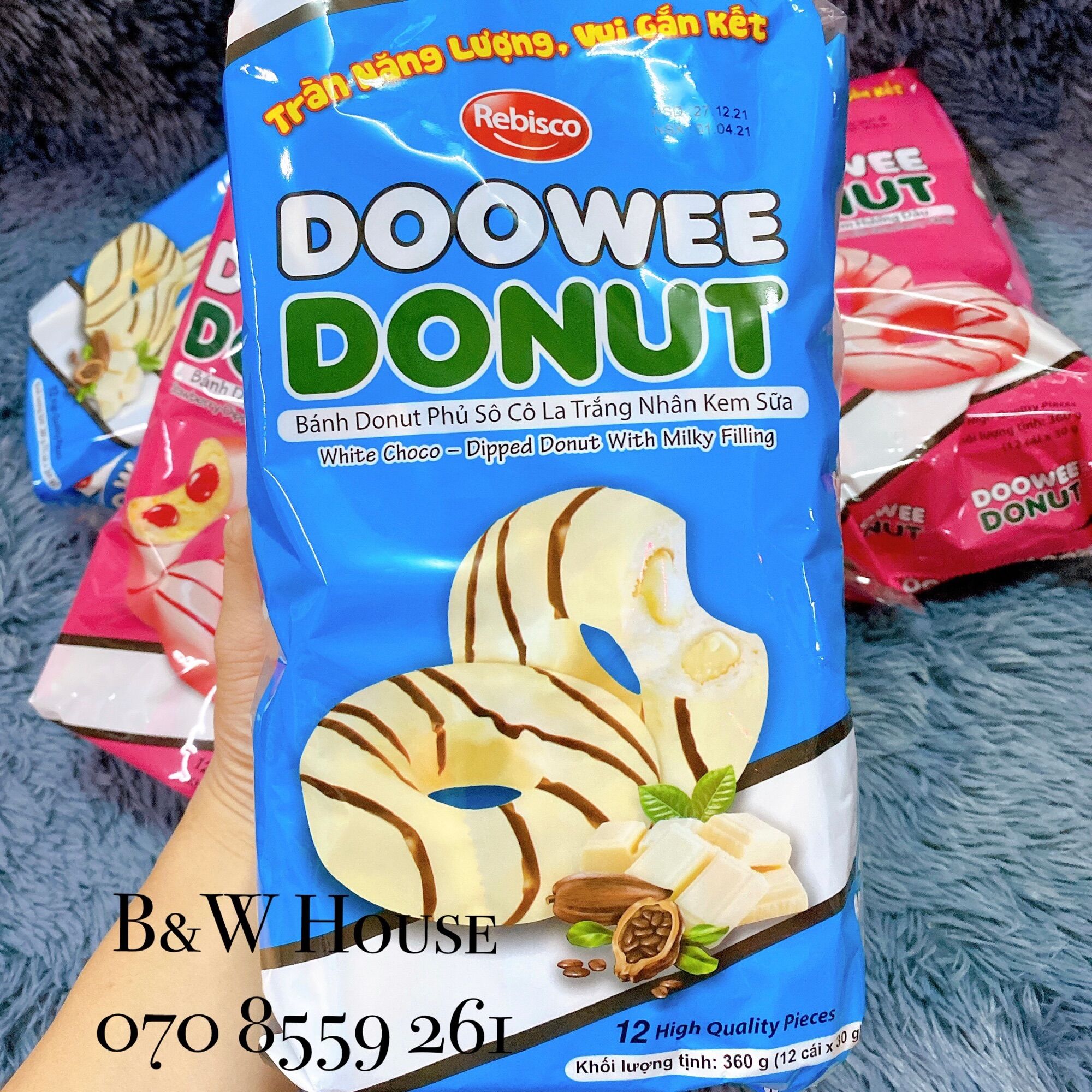 [HCM]Bánh Doowee  Donut 360g ( 12 x 30g )