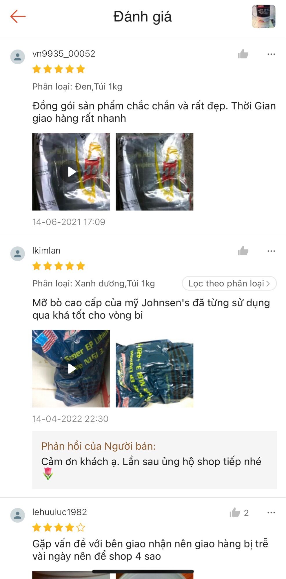 Mỡ Bôi Trơn Cao Cấp Johnsen’s - Gói 1kg