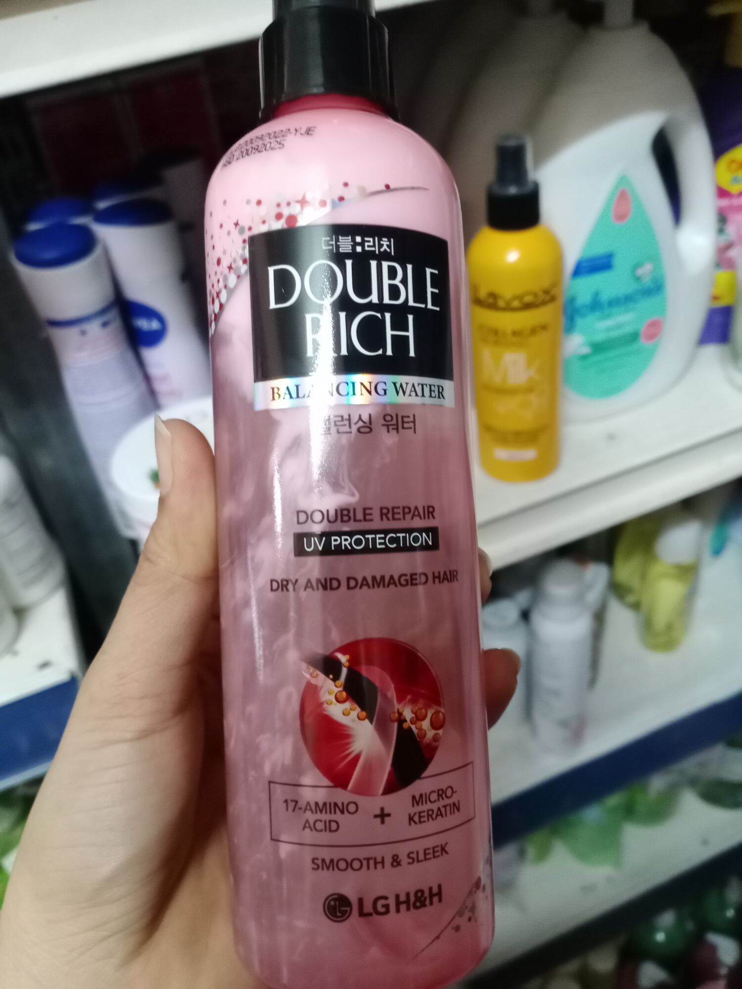 Nước dưỡng tóc chăm sóc hư tổn Double Rich BW Double Repair 120ml/250ml