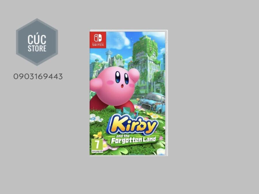 Băng game SWITCH: Kirby and the Forgotten Land