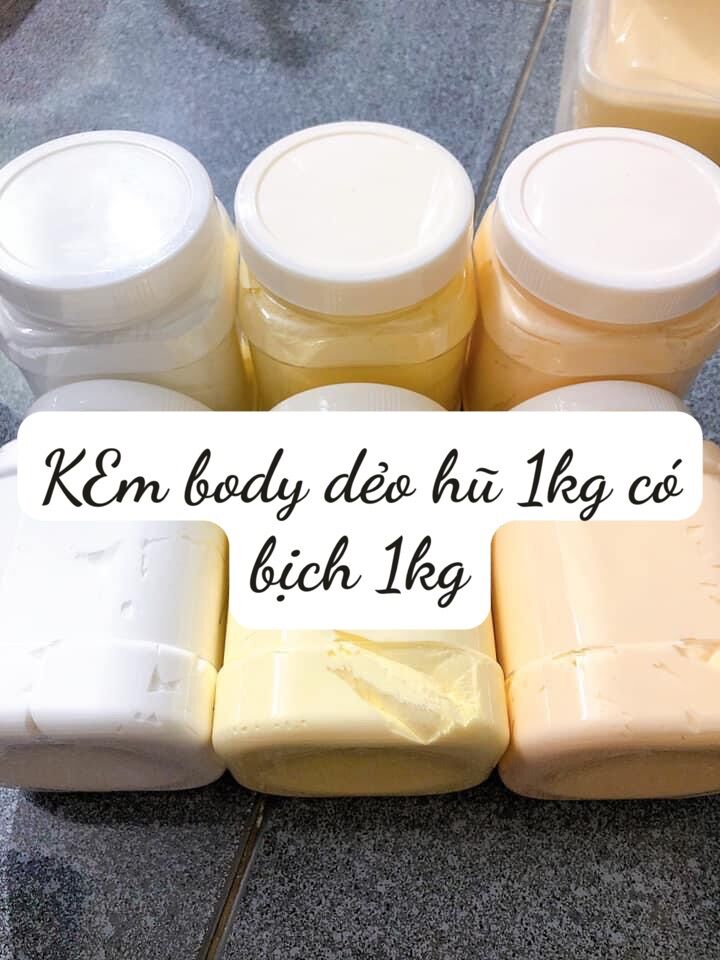 Kem nền dẻo 1kg cấp ẩm dưỡng ẩm để trộn kem