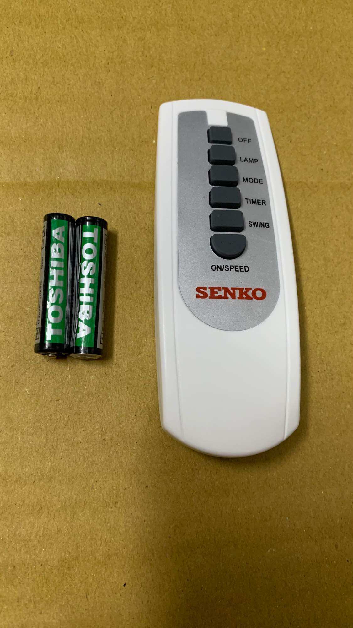 Senko Fan Remote Control
