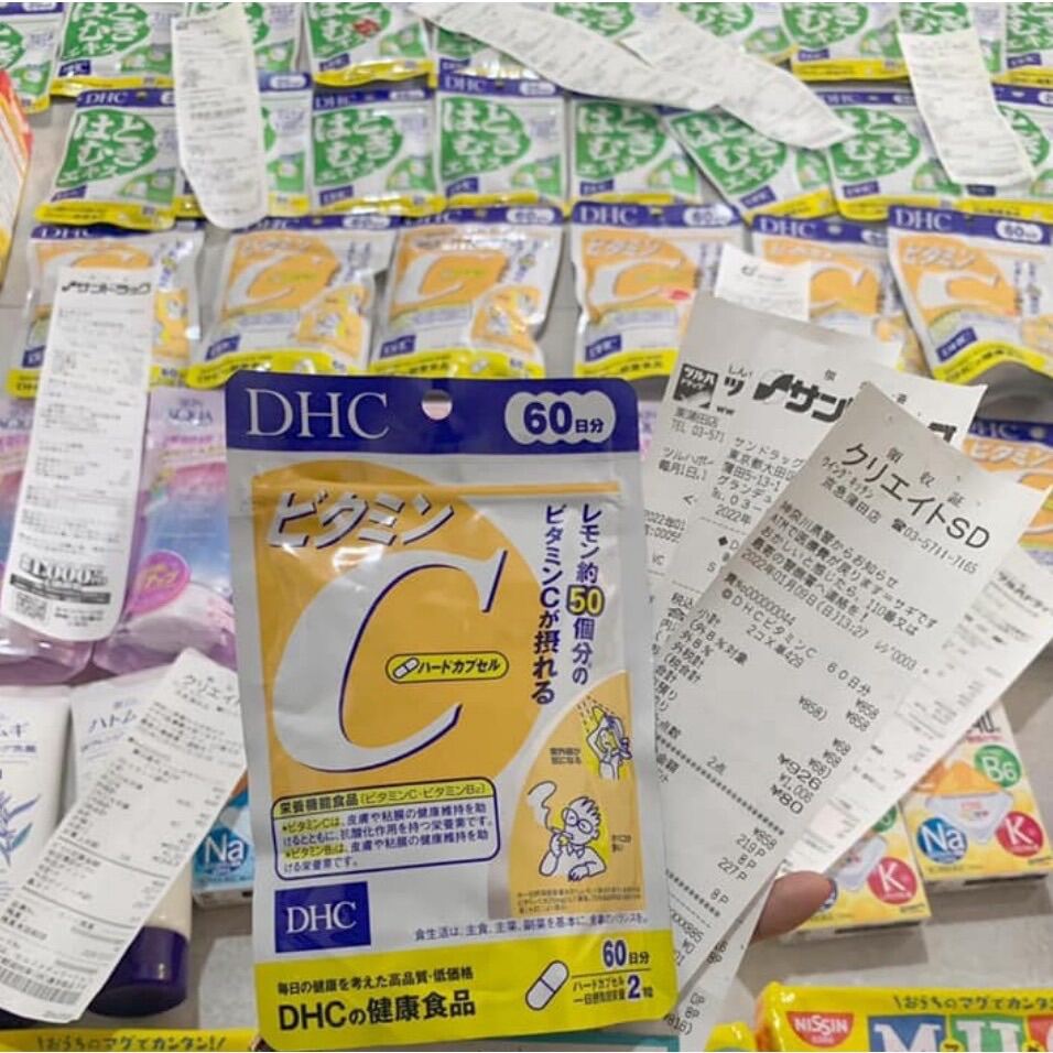 Viên uống Vitamin C D H C 120v  DATE 1 2025 làm trắng sáng da, đều màu