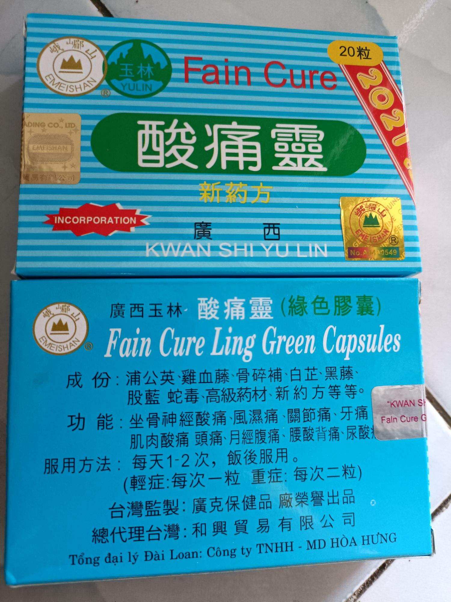 TOAN THỐNG LINH MẪU MỚI 2021 CÓ TEM - KWAN SHI YU LIN hỗ trợ gout xương khớp