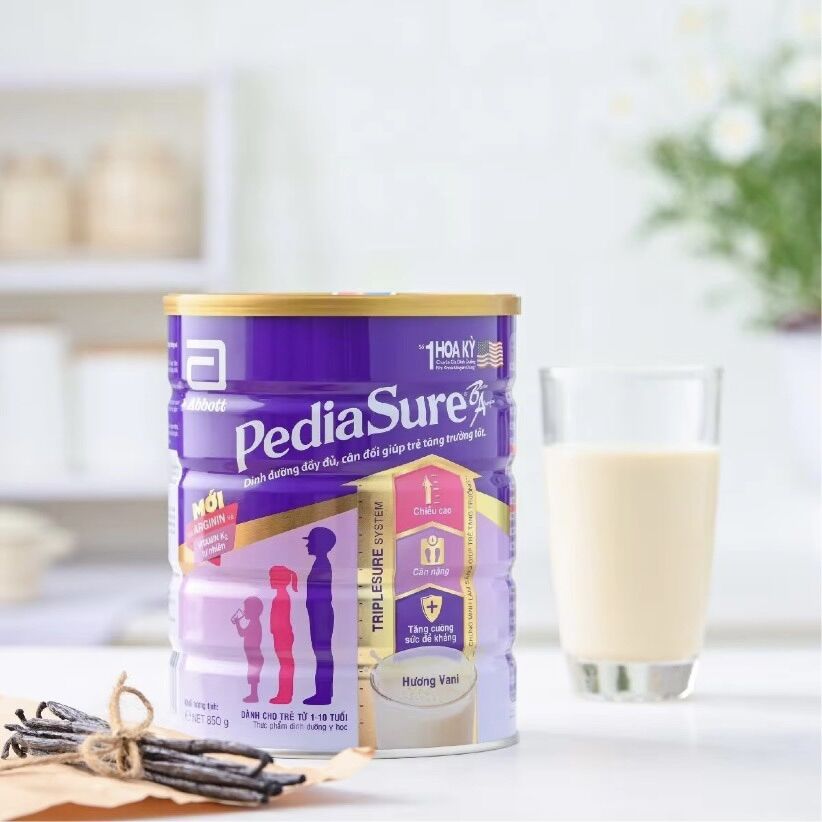 [FREESHIP MAX] Sữa bột Pediasure B/A 1.6kg hương vani