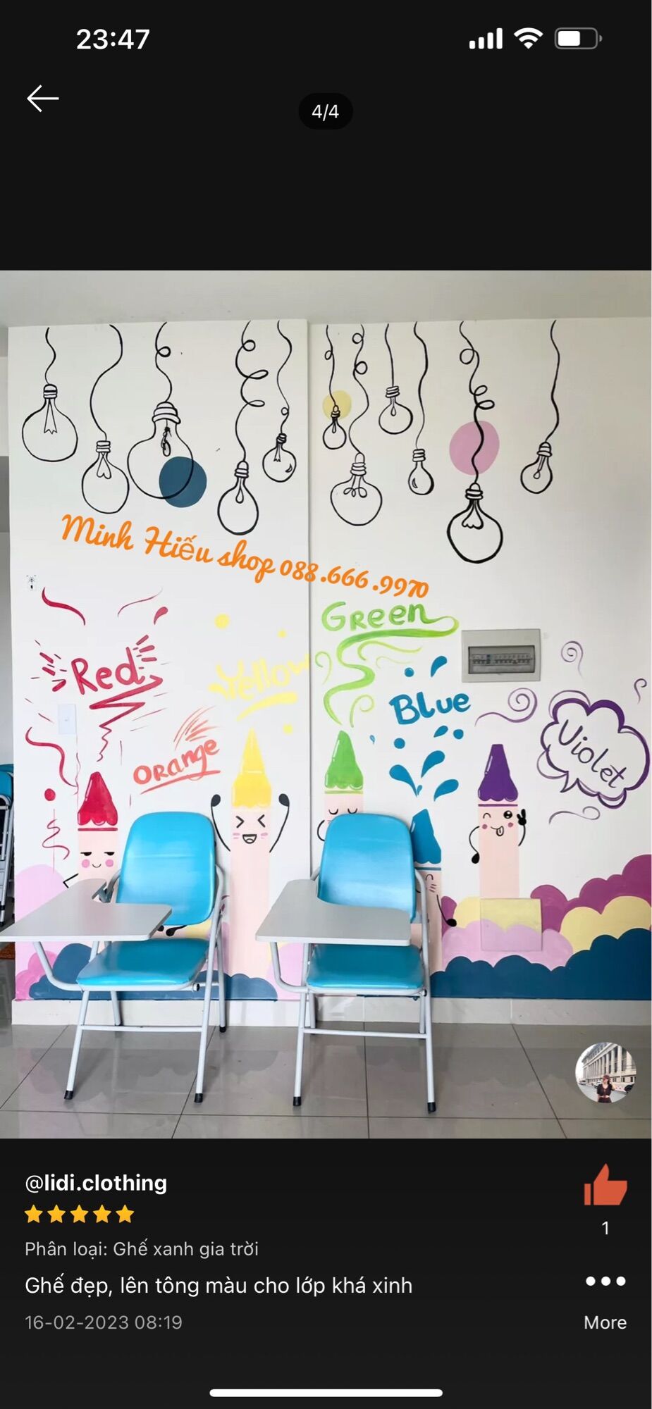 [Xả Kho] Ghế gấp liền bàn Cao Cấp, đủ màu để bạn lựa chọn