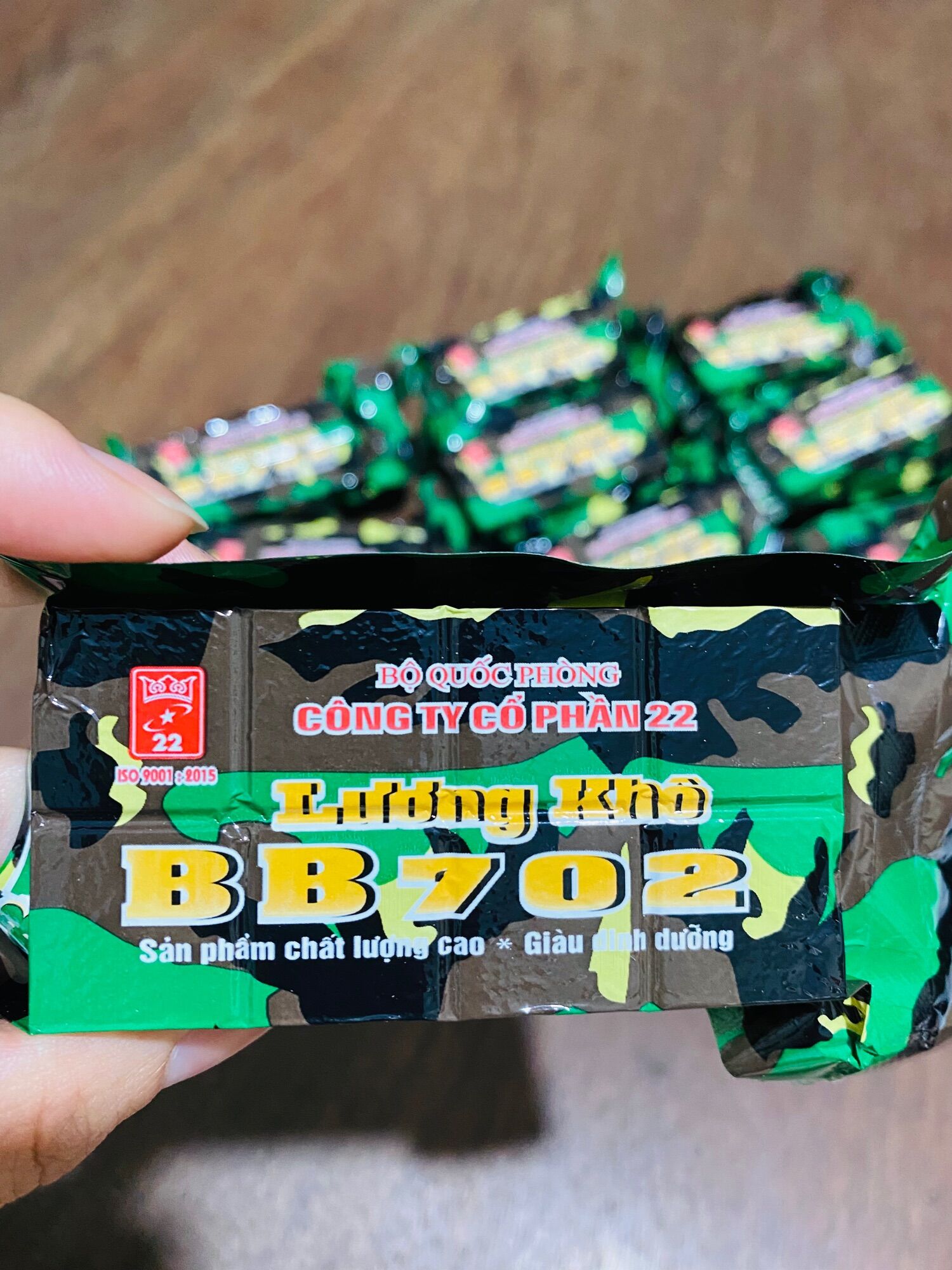 [Hộp 10gói] [Combo 20gói] Lương khô BB702