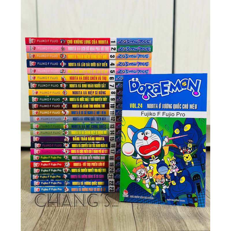 Trọn bộ doraemon 24 tập - truyện dài