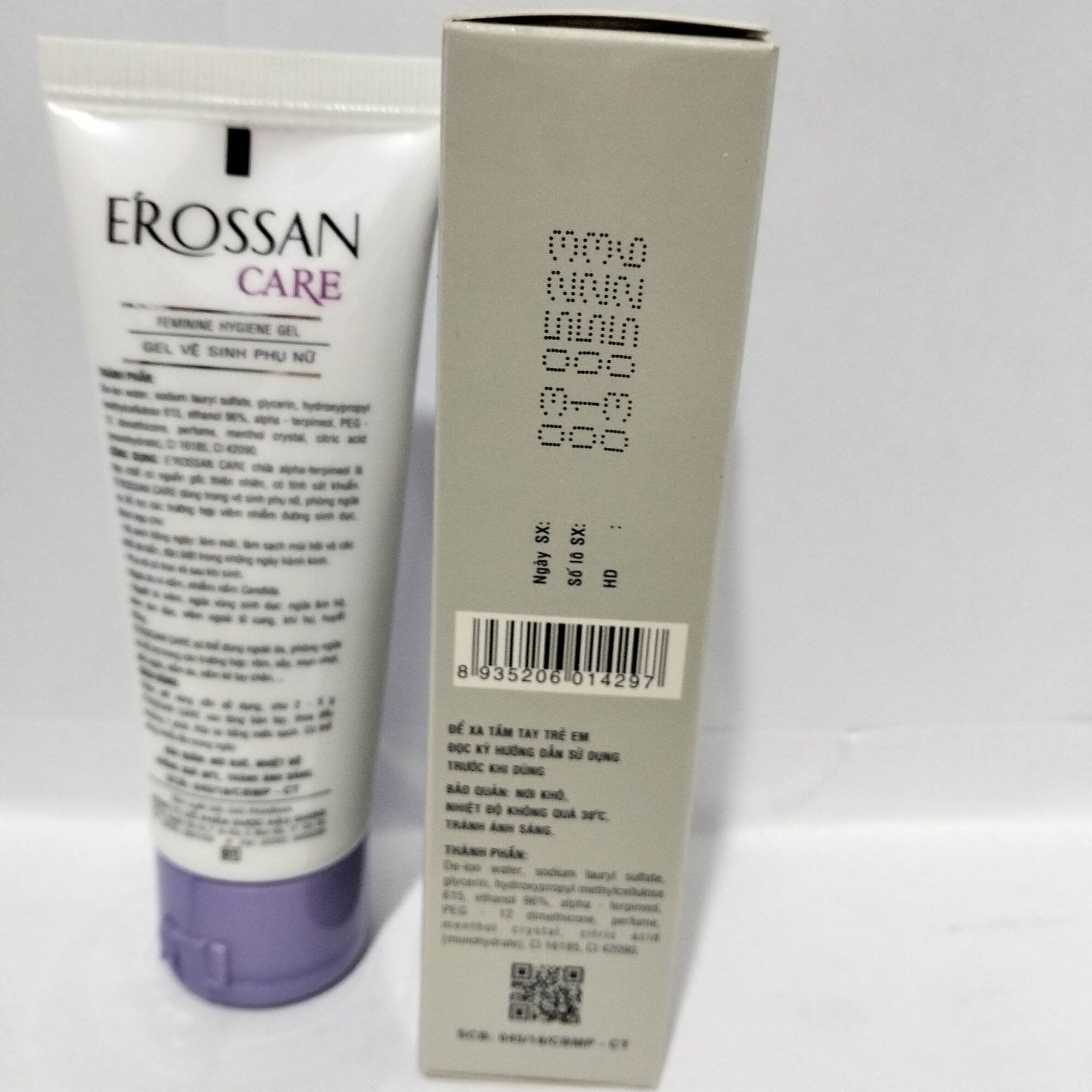 Dung dịch vệ sinh phụ nữ (gel) Erossan tuýp 45g