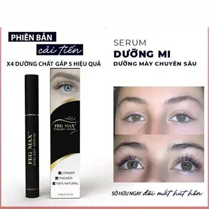 Mascara dưỡng mi toàn diện , dưỡng mi max , mi xanh hồng