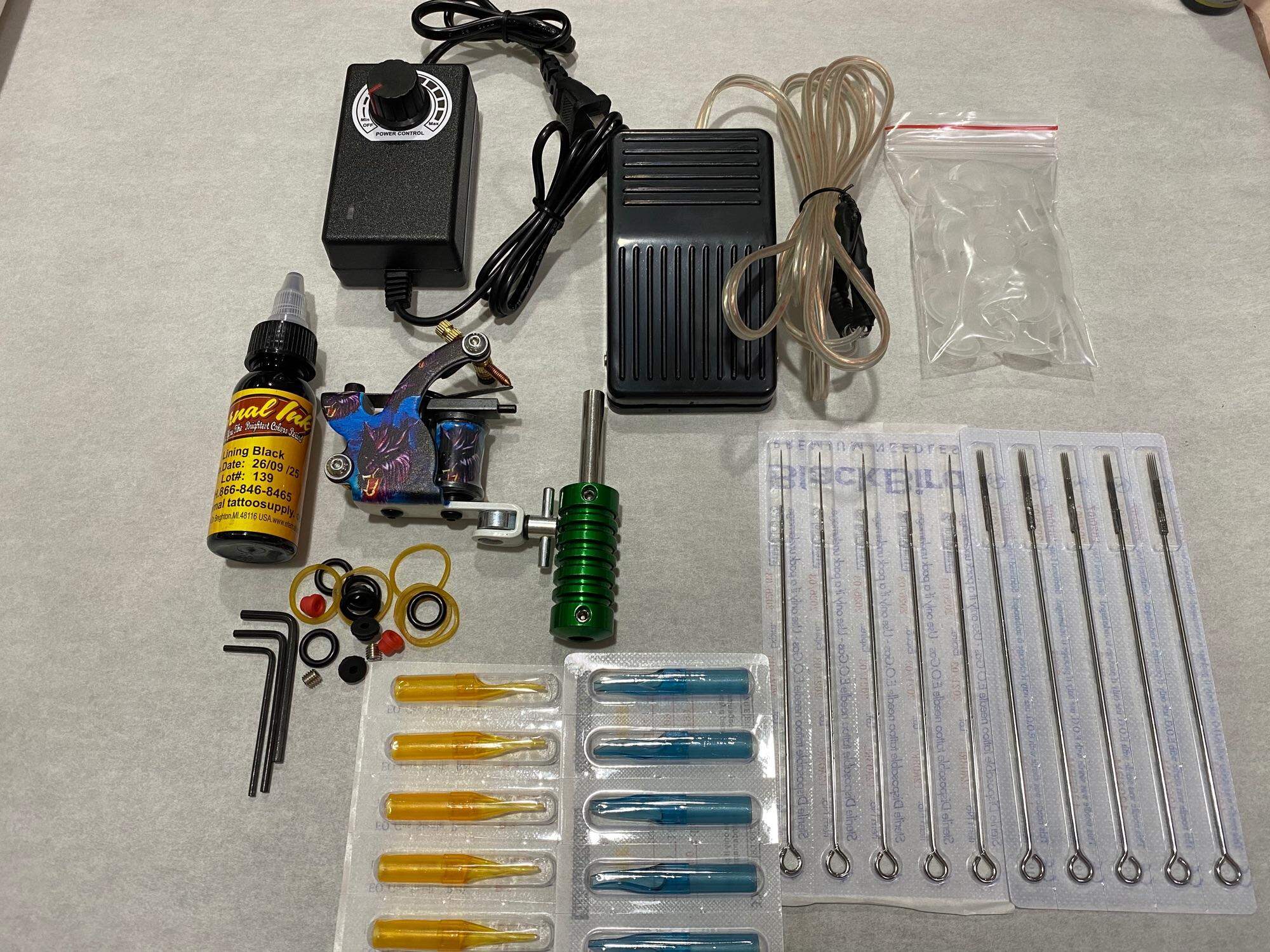 Bộ kít học viên 1 máy xăm