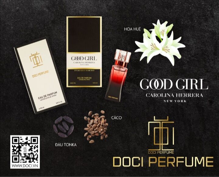 Nước hoa nữ doci perfume - good girl 25ml hàng chuẩn chính hãng