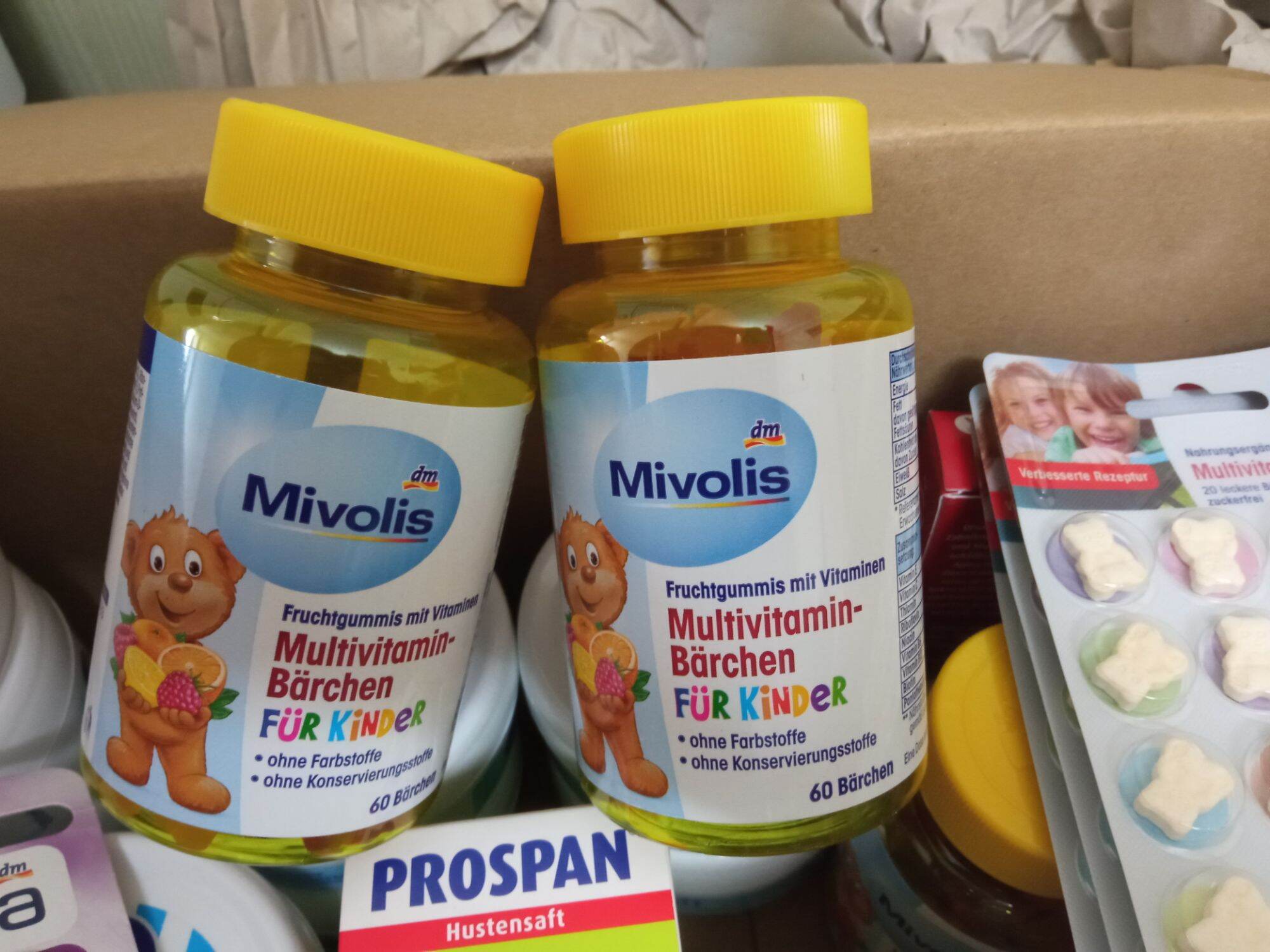 Kẹo dẻo gấu Mivolis vitamin tổng hợp