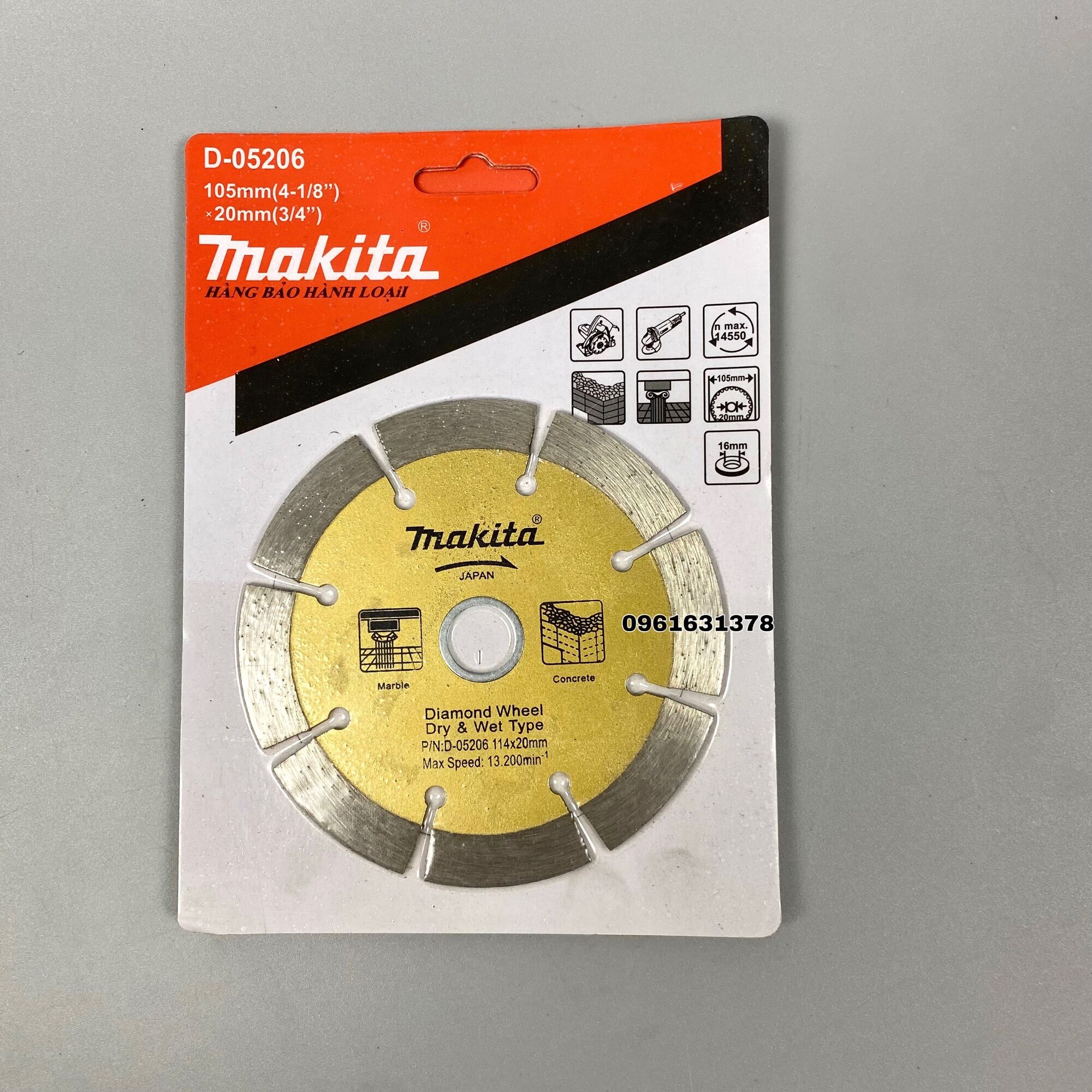 Lưỡi cắt gạch makita