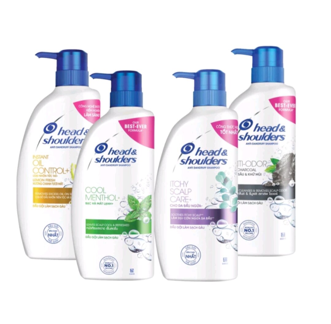 Dầu Gội Head & Shoulders bạc hà 625ml