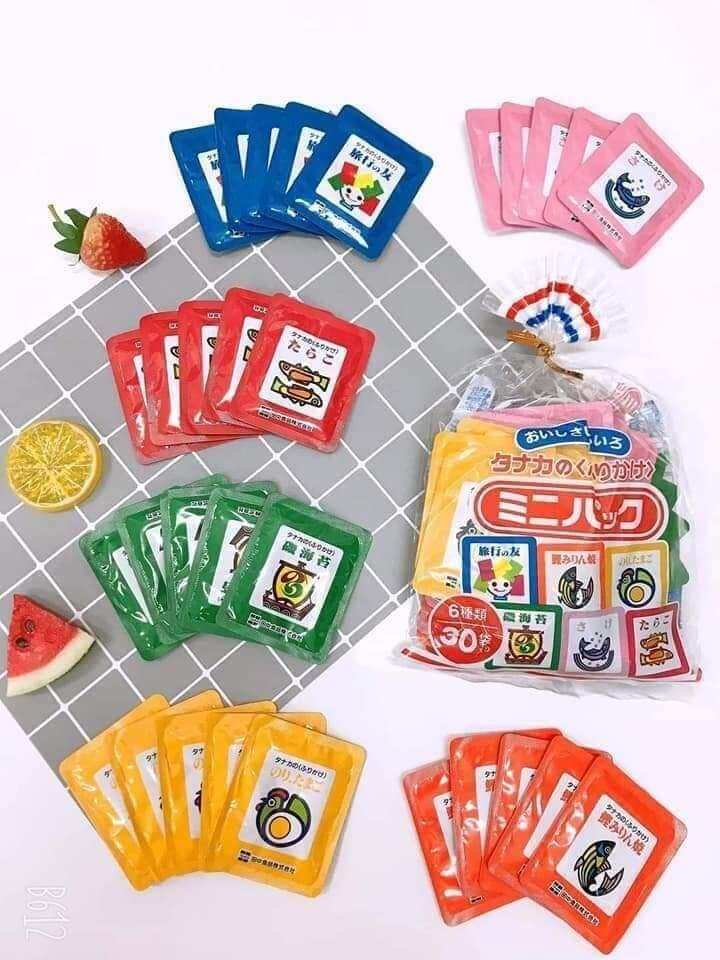 GIA VỊ RẮC CƠM 6 VỊ CHO BÉ.