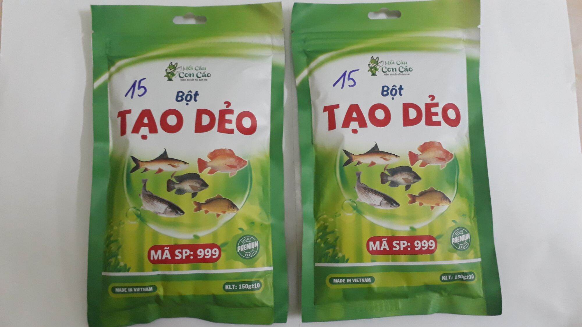 2 Gói BỘT TẠO DẺO _Hãng Mồi Câu Cá Phú Thành