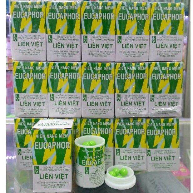 EUCAPHOR - Viên uống giảm ho - lọ 40 viên