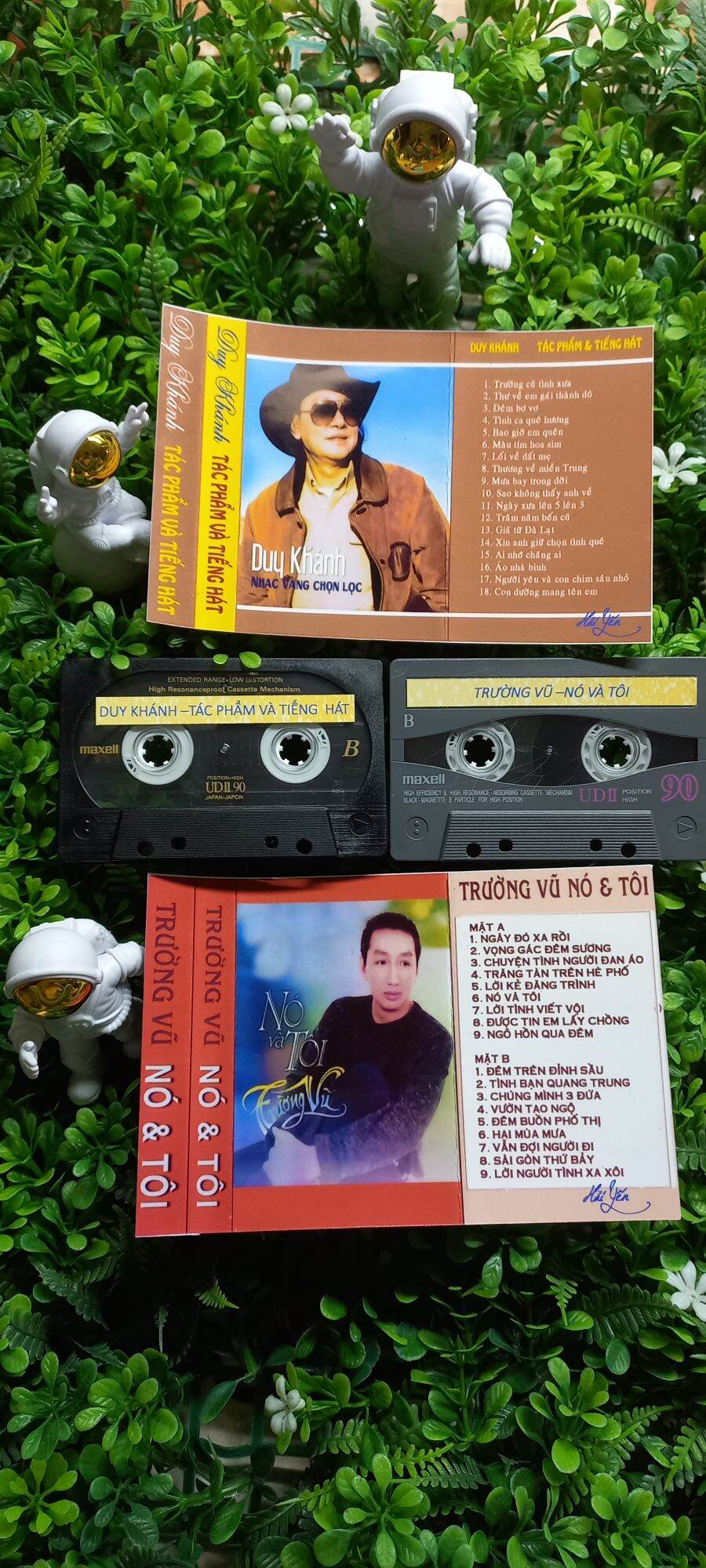 BĂNG CASSETTE TRƯỜNG VŨ và DUY KHÁNH