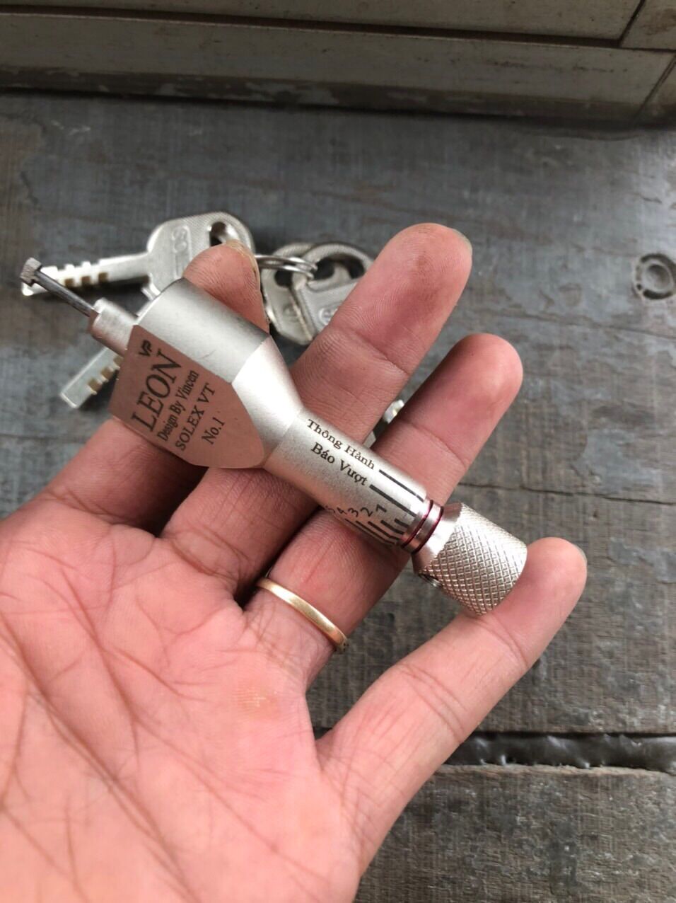 Bộ mở khoá solex việt tiệp 2in1 ( kèm bộ cữ làm chìa )