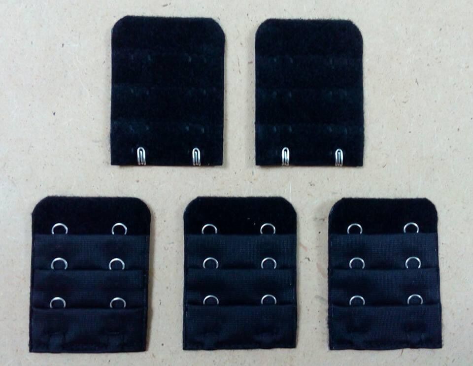 3 miếng nối áo ngực 2 móc bản 3,9cm.