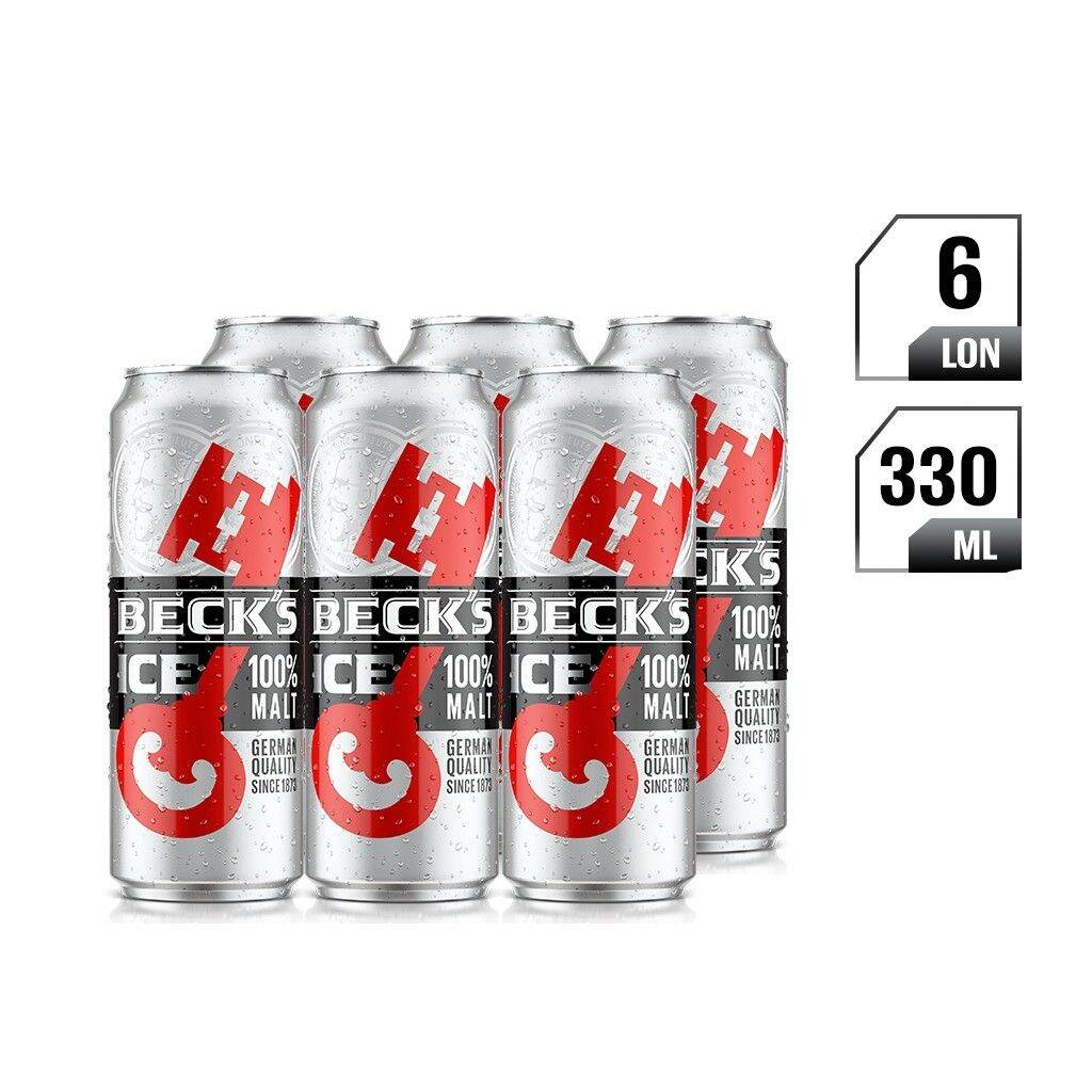 BIA BECK'S iCE 330ML 6LON