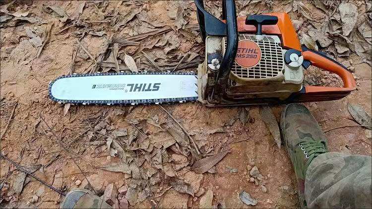 Lam cưa xích STIHL lam 35 cm ( lam  đầu hợp kim)
