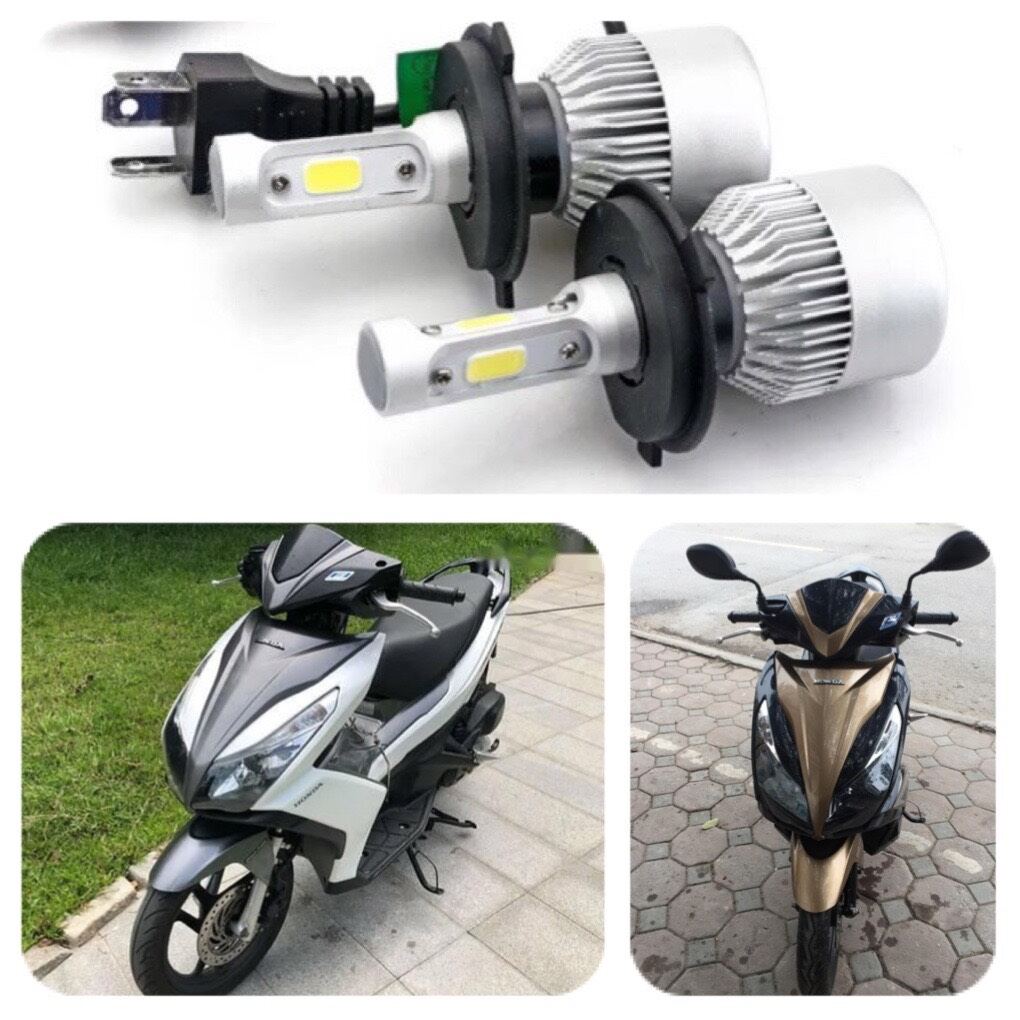 Bộ 2 bóng đèn pha led cho xe Air Blade 2013-2014-2015 (125cc) siêu sáng