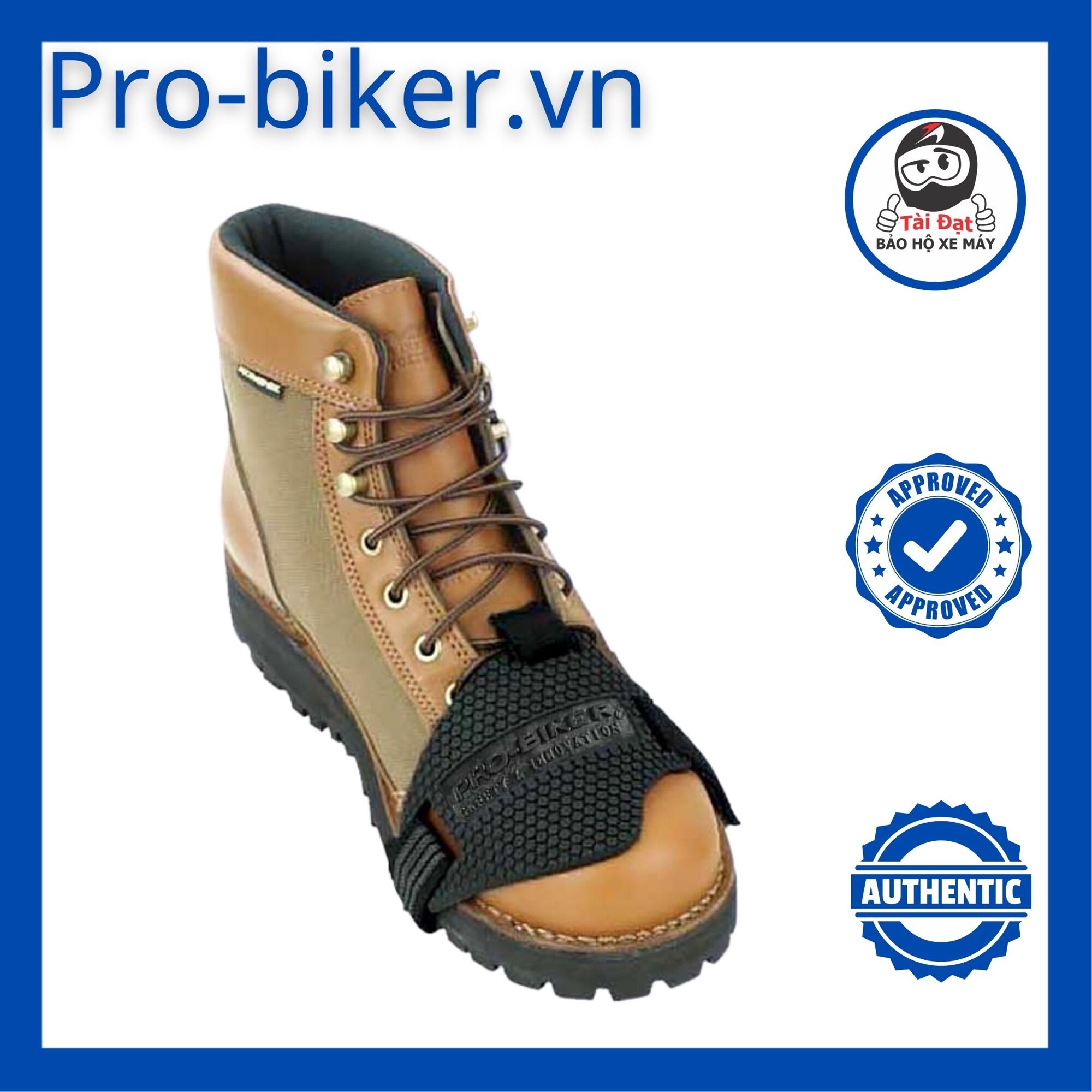 Phụ kiện móc số gãy Pro-Biker - Đệm bảo vệ giày đi côn tay