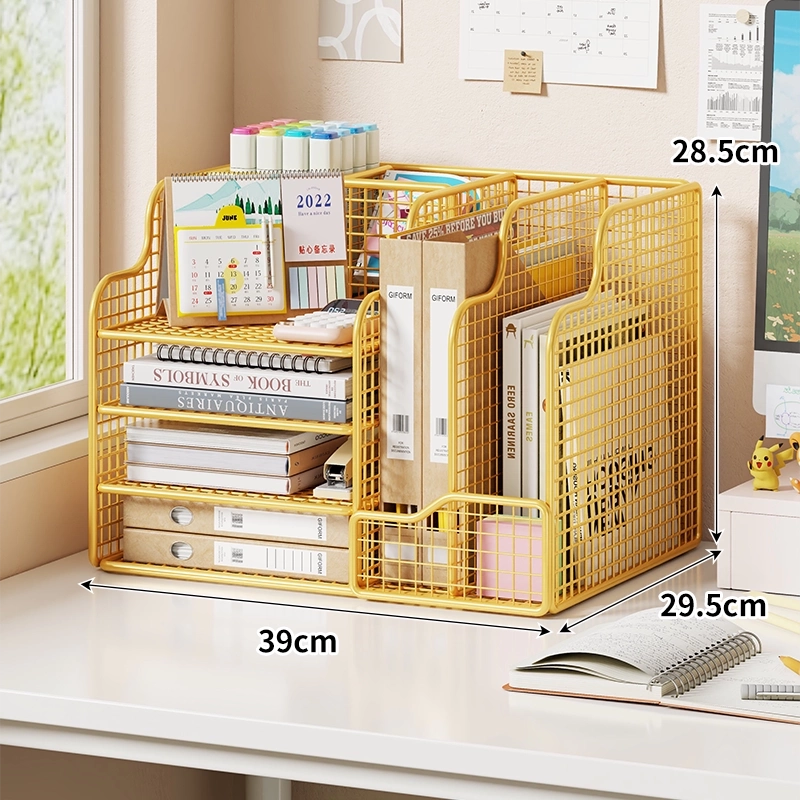 evesigar | Tổ Chức Bàn Làm Việc Kệ Lưu Trữ Hồ Sơ A4 Kim Loại