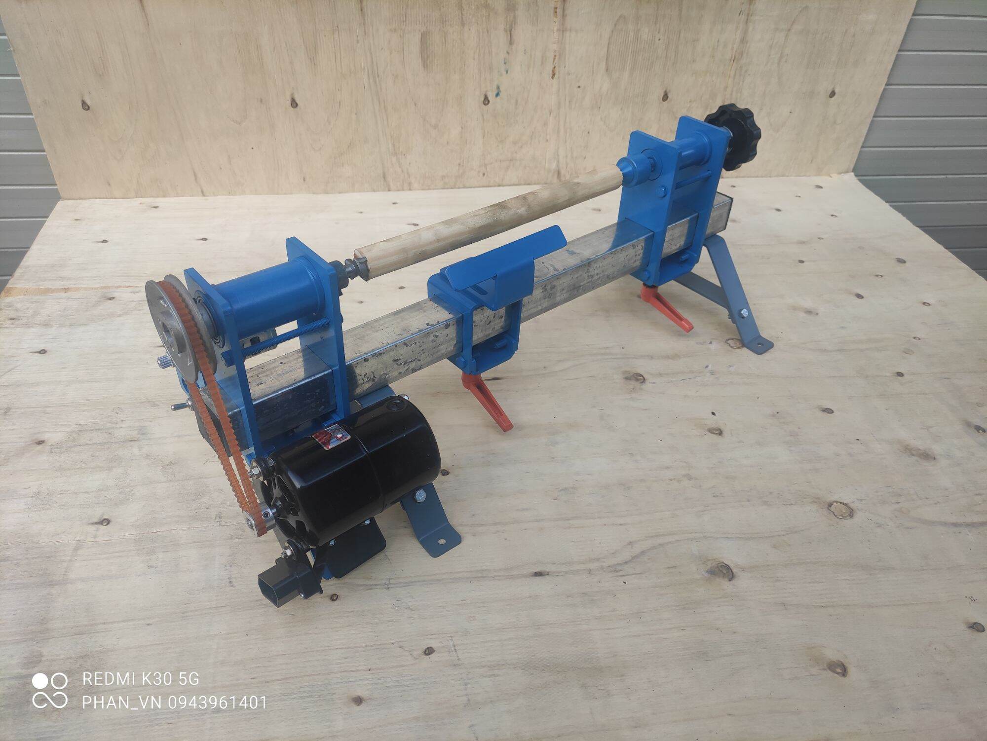 Máy tiện gỗ mini 220v