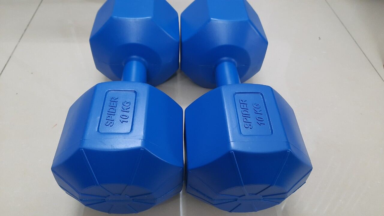 Vỏ tạ nhựa 10kg