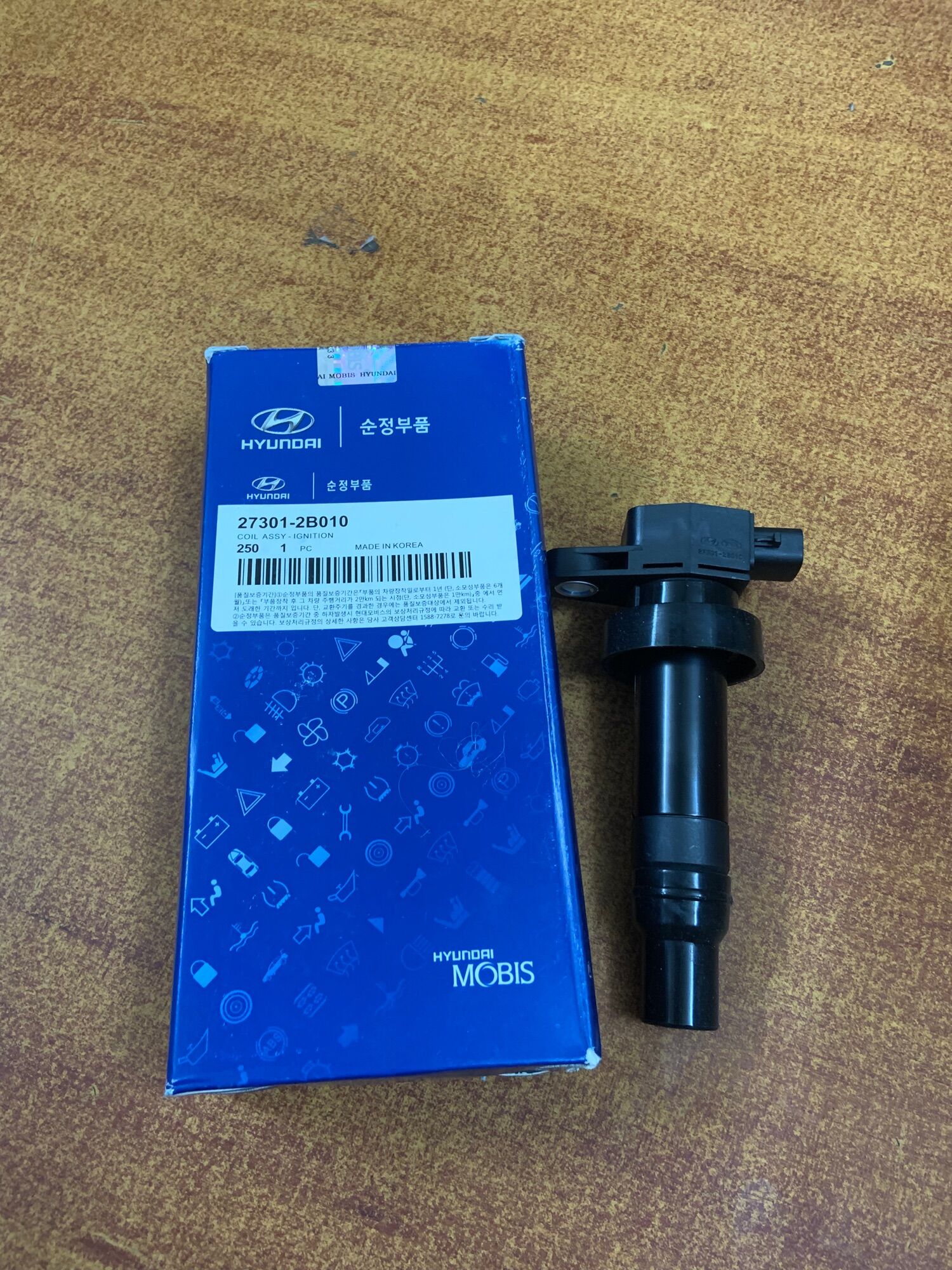 Mobin đánh lửa avante, accent, enlantra, carens, cerato, rio msp: 27301-2b010