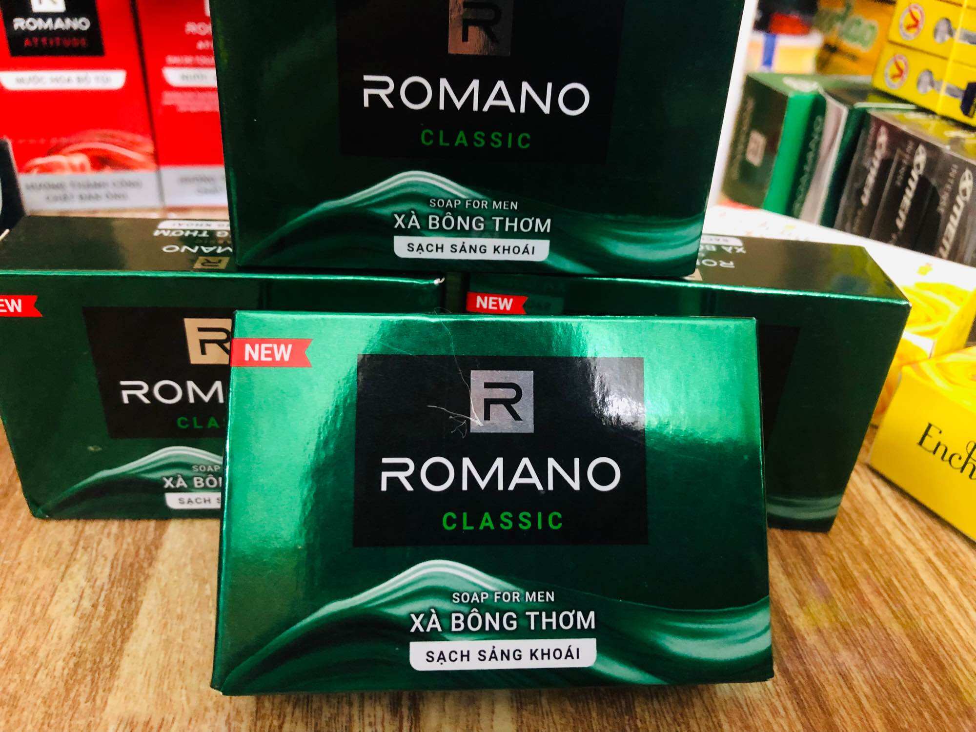 Xà Bông  Cục Romano 90gr