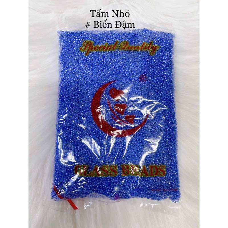 Hạt cườm tấm nhỏ 2mm đính kết trang trí áo