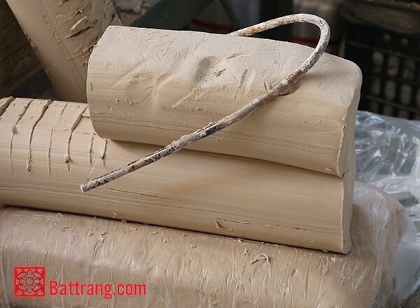 Đất sét trắng - Nguyên liệu làm gốm 9k/kg